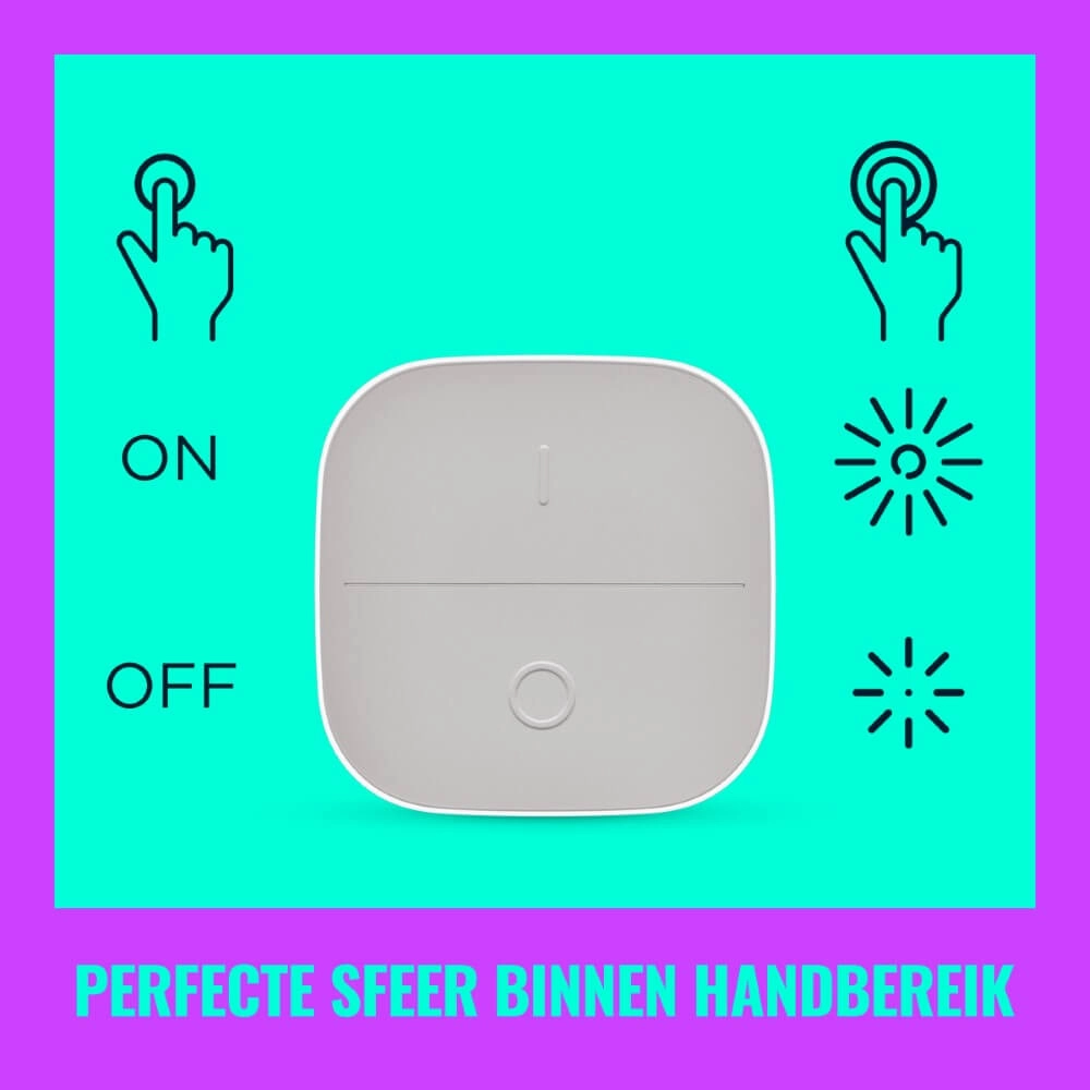 Drahtloser Schalter Portable Button WiZ 8719514554795