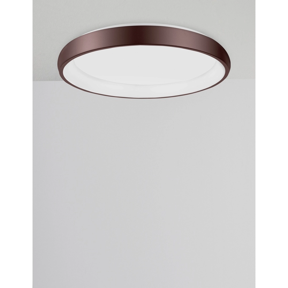 Deckenlampe Albi kaffeebraun Ø 61cm Lyora 5212017414878