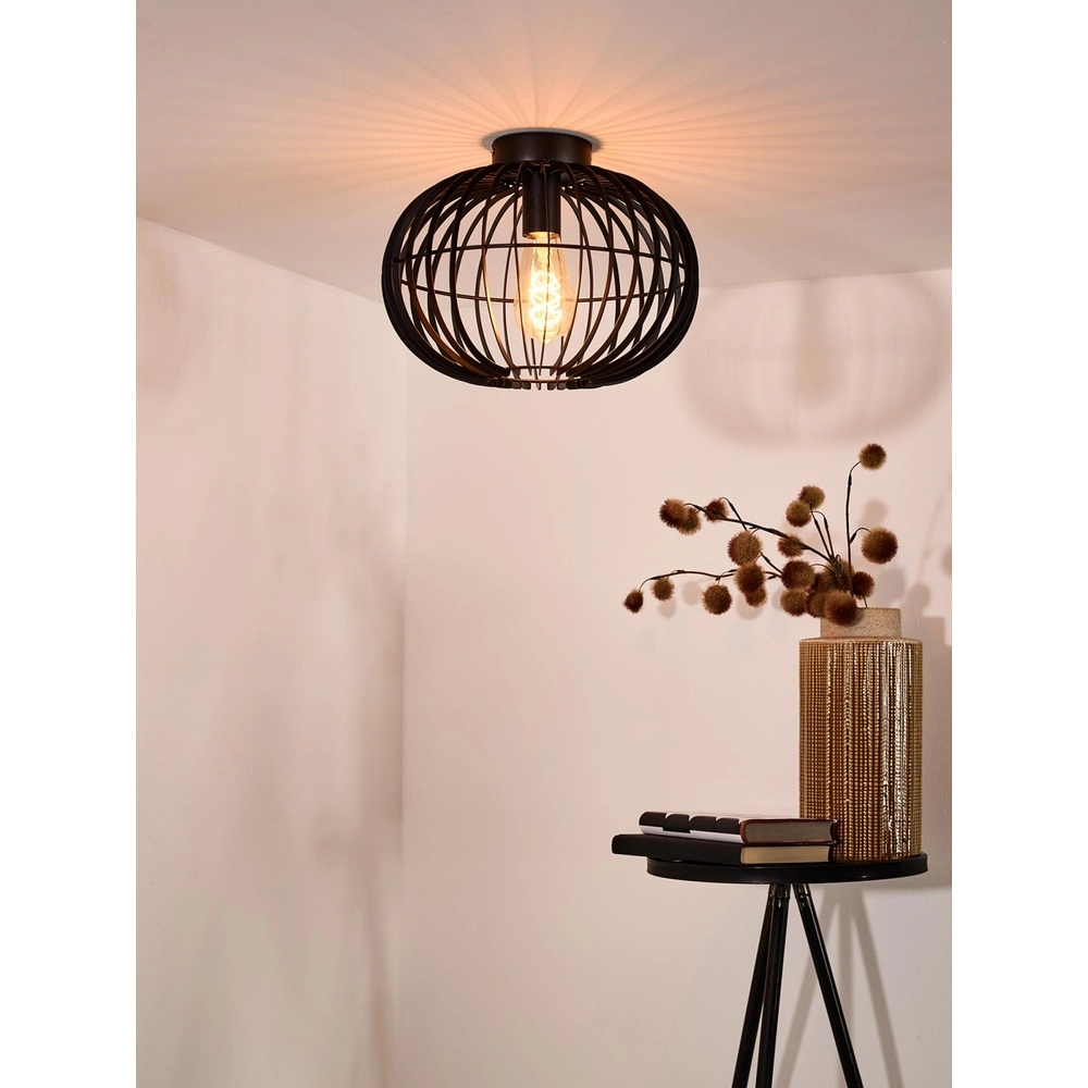 Deckenlampe Reda Ø 32 cm schwarz Lucide 5411212782526