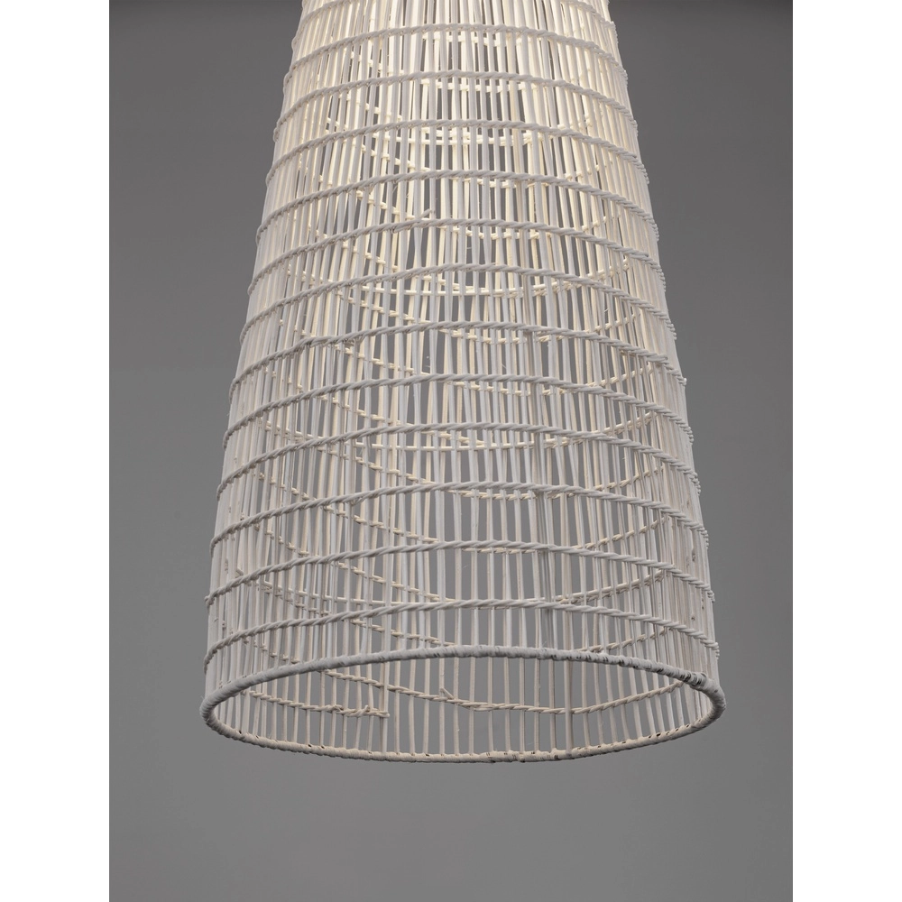 Weiße Pendelleuchte Niro Ø 35cm Lyora 5212017477477