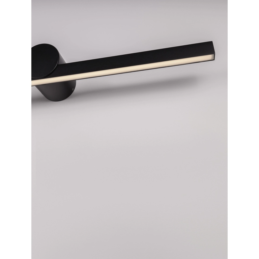 Design-Wandleuchte Breggo schwarz 61cm Lyora 5212017447401
