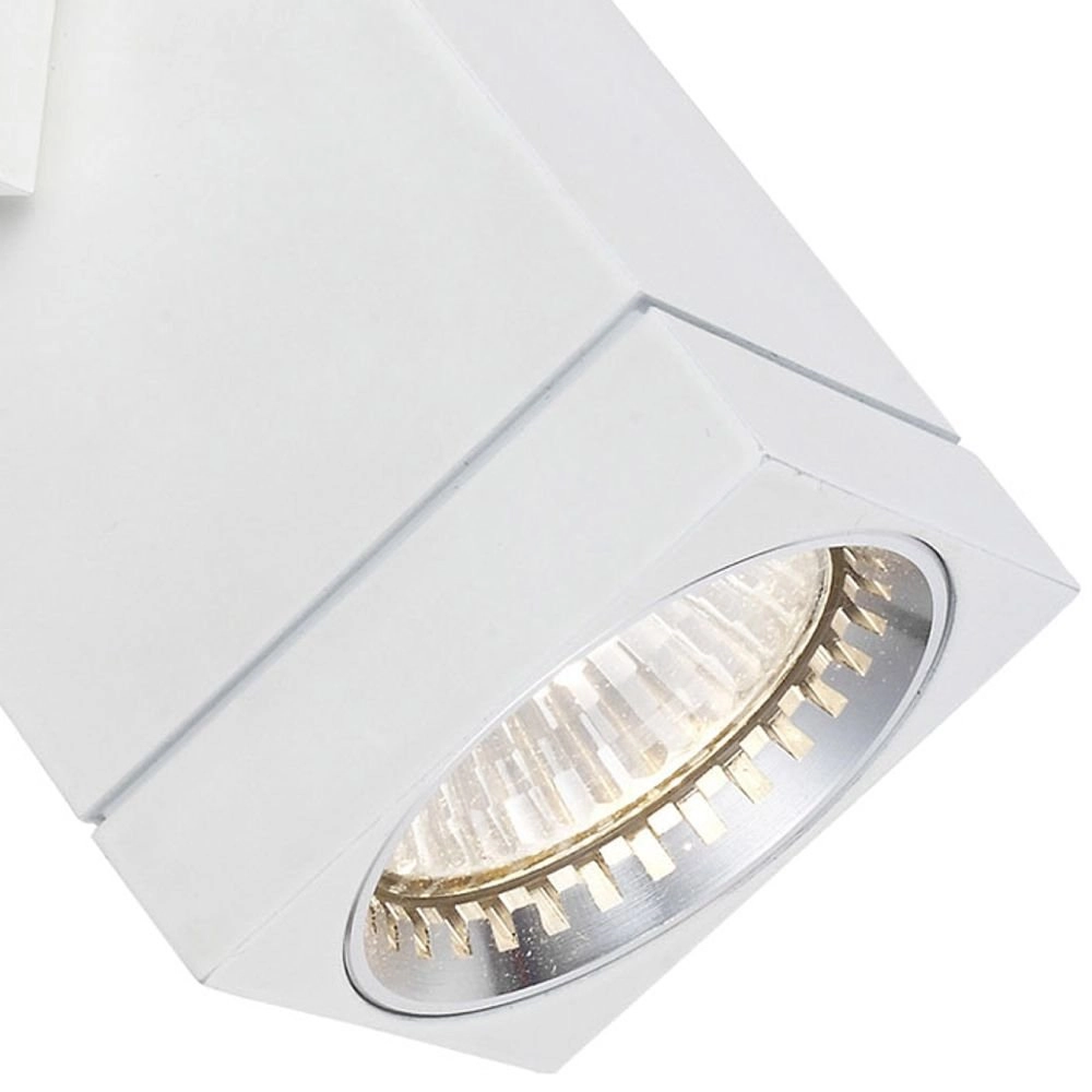 Wandstrahler Cubic Alu für außen weiß KS 8714732712705
