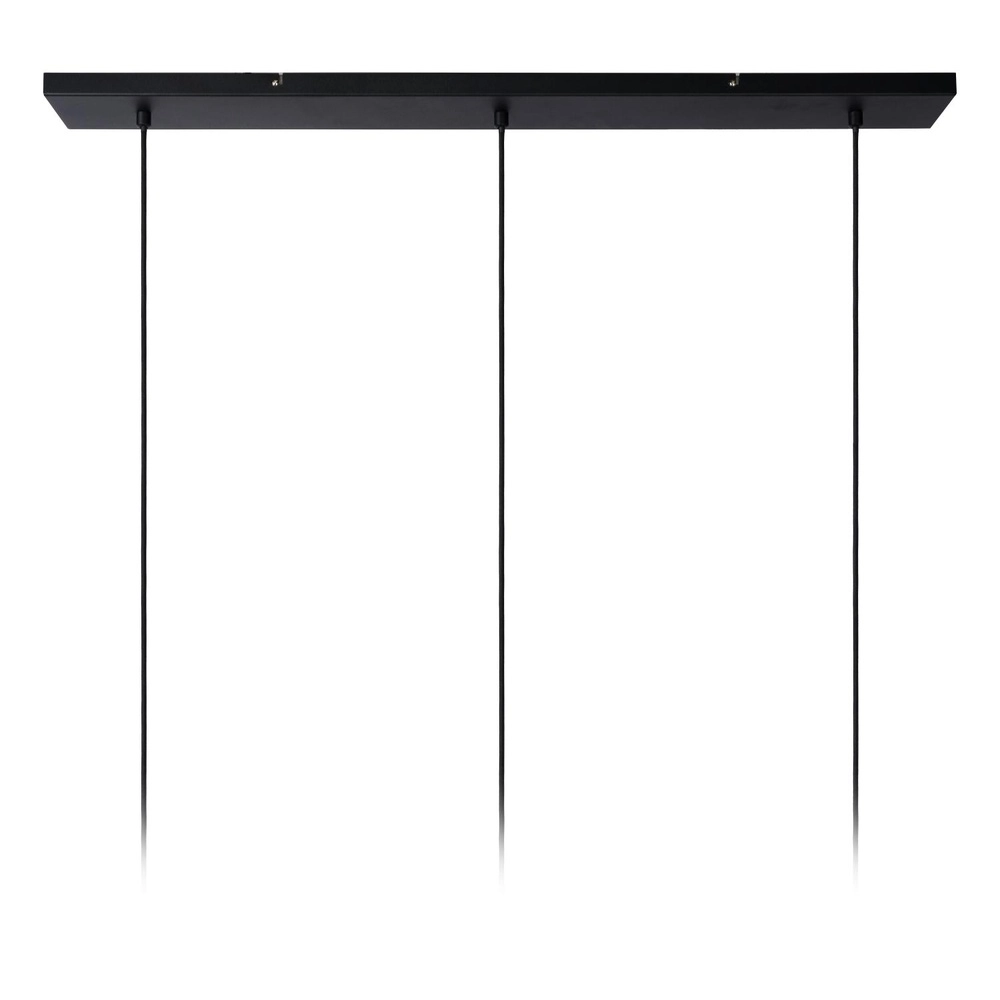 Pendellampe Magius 3-Licht Rattan Lucide 5411212031693