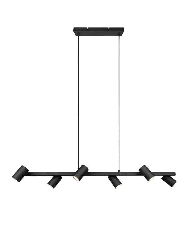 Schwarze Hängelampe Marley Trio 4017807523652