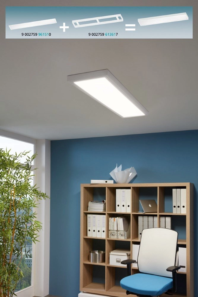 LED-Deckenlampe Salobrena 1 120cm weiß Eglo 9002759961510