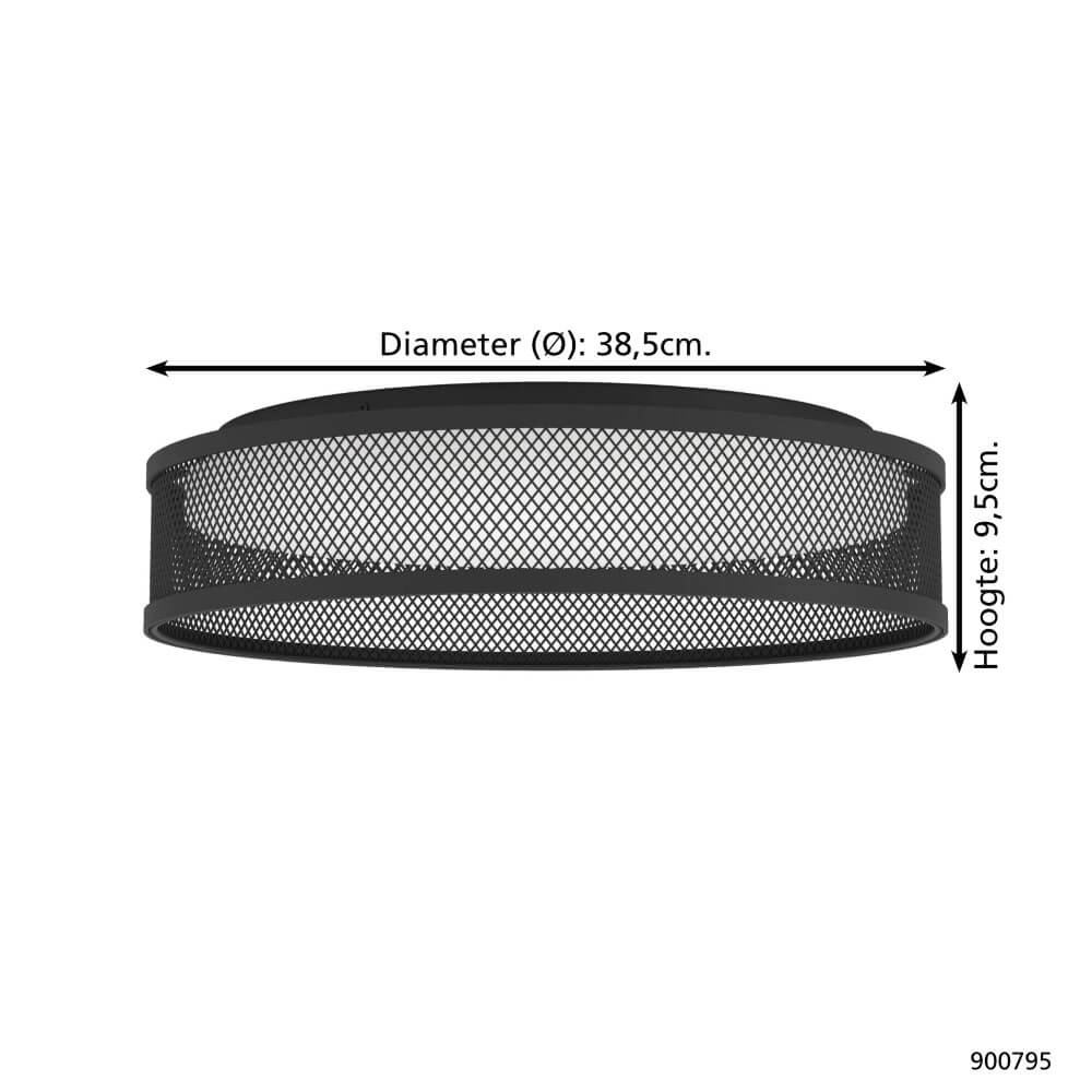 LED-Deckenleuchte Luppineria Ø 38,5cm Eglo 9008606267927