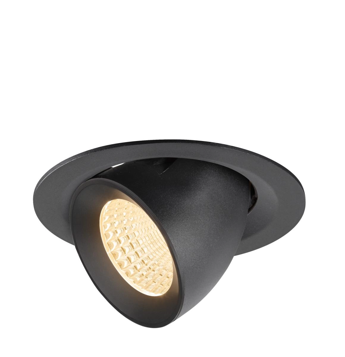 Einbau-Strahler Numinos Gimble M schwarz 2700K - 55gr SLV 4024163312073