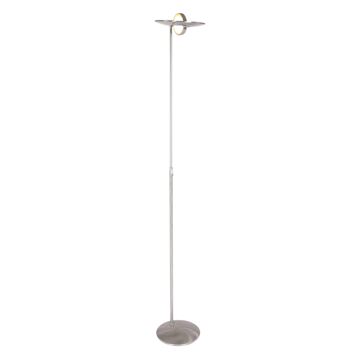 Design-Stehlampe Zenith Led Metallgrau