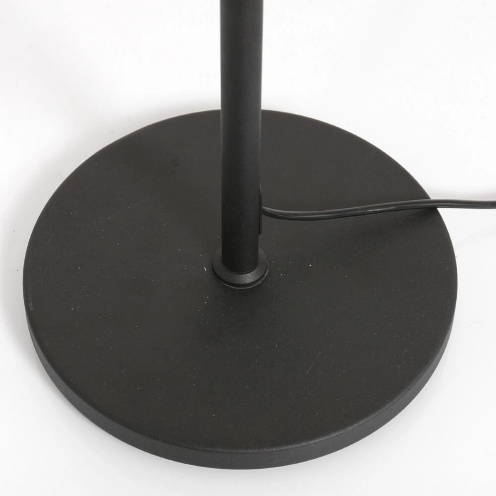 Schwarze Leselampe Retina mit LED Steinhauer 8712746135695