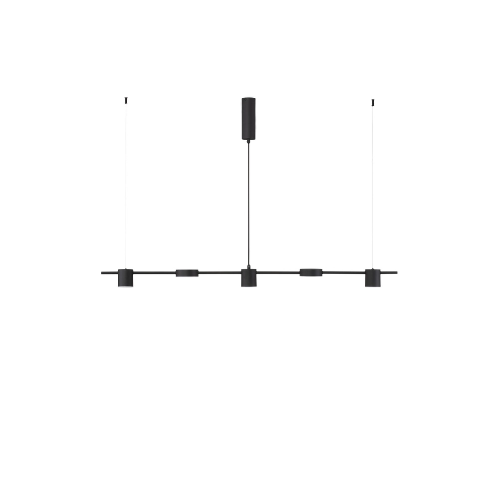 Schwarze Pendelleuchte Nordik Ausführung 127cm Lyora 5212017440709