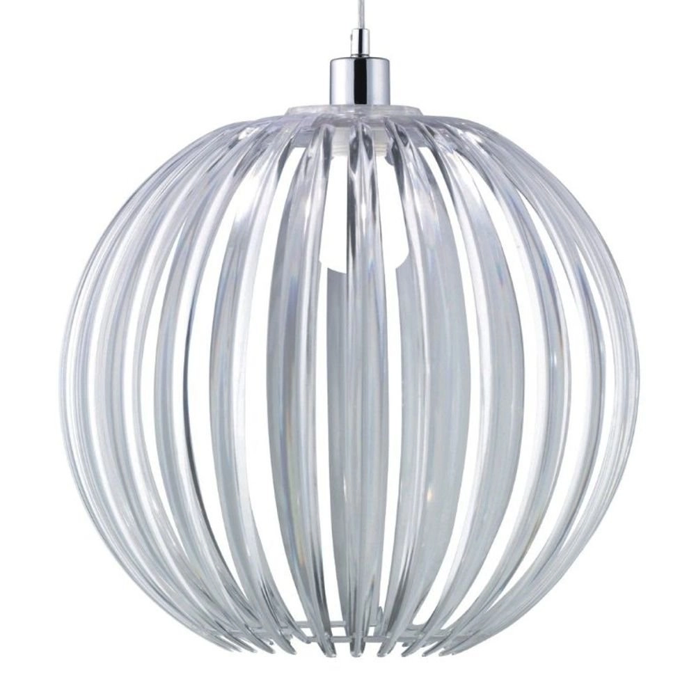 Pendelleuchte Tressi 40 cm transparent
