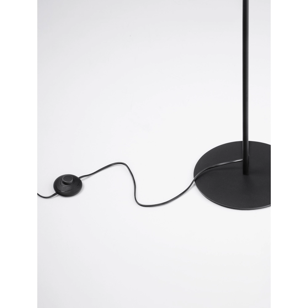 Stehlampe Pongo schwarz mit gold Lyora 5212017441799