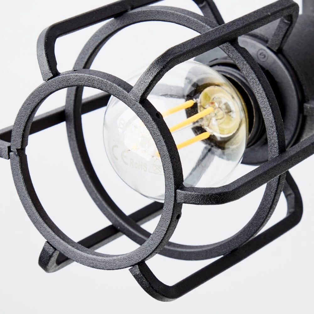 Industrielle Deckenleuchte Gwen 3-flammig Brilliant 4004353409820