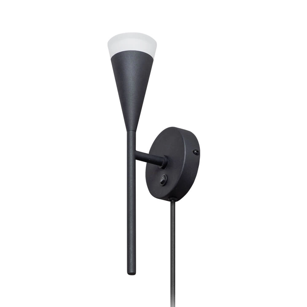 Wandlampe Defender Design schwarz ETH 8720195306726