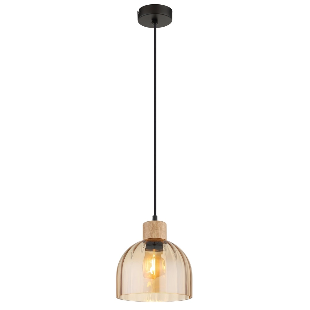 Pendellampe Swanson schwarze Ø 20cm