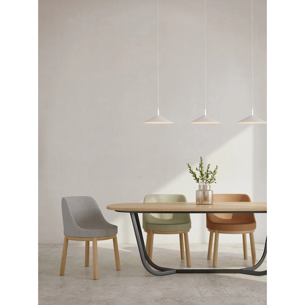 3-Licht Pendellampe Ceppo weiße Ø 22 cm Masterlight 8718121358581