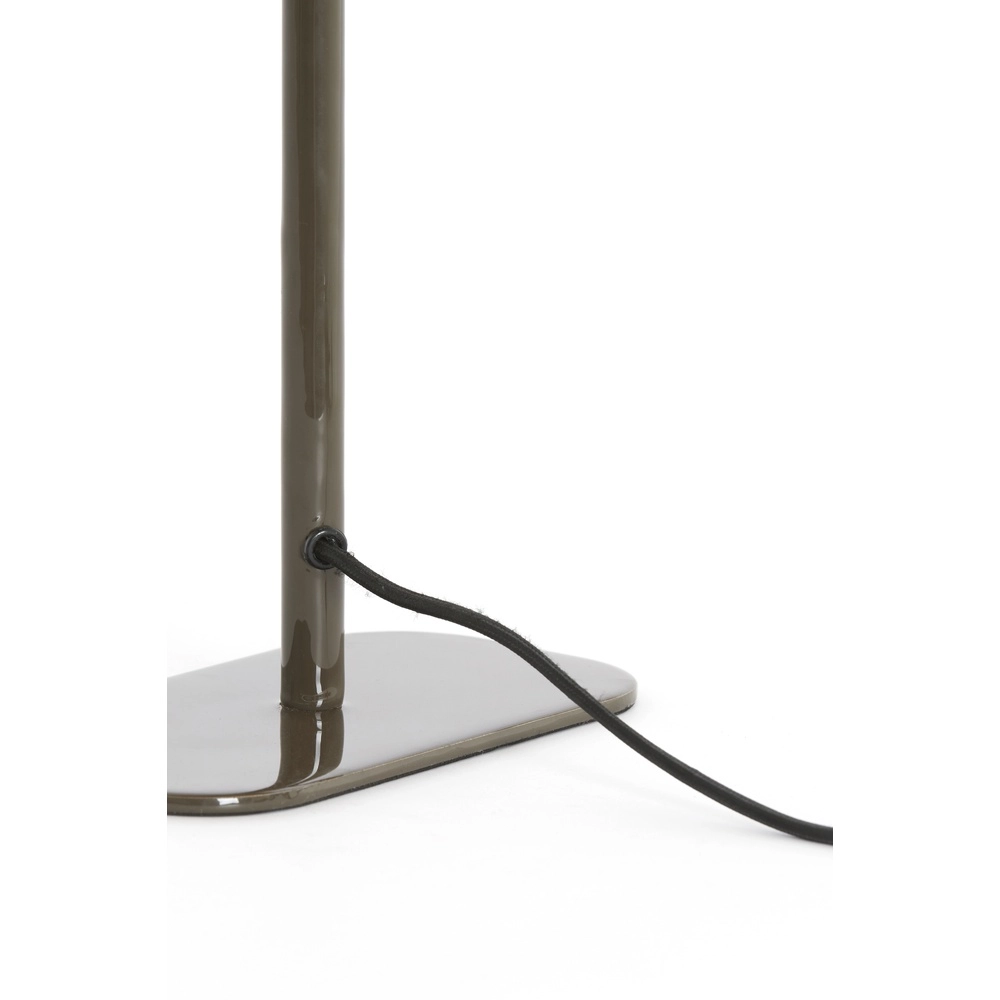 Nachttischlampe Elenie 20x10 cm – glänzend dunkelbraun Light & Living 8717807818746
