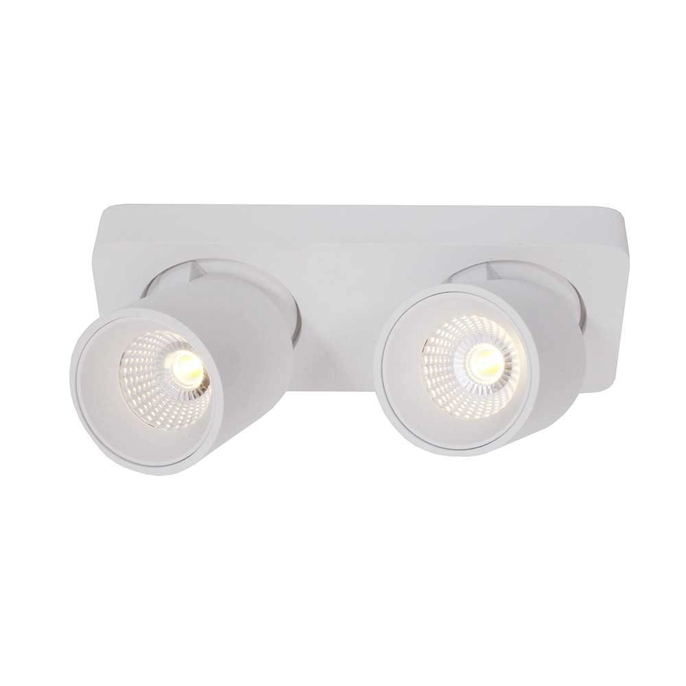Doppelter LED-Strahler Laguna 2 Licht weiß