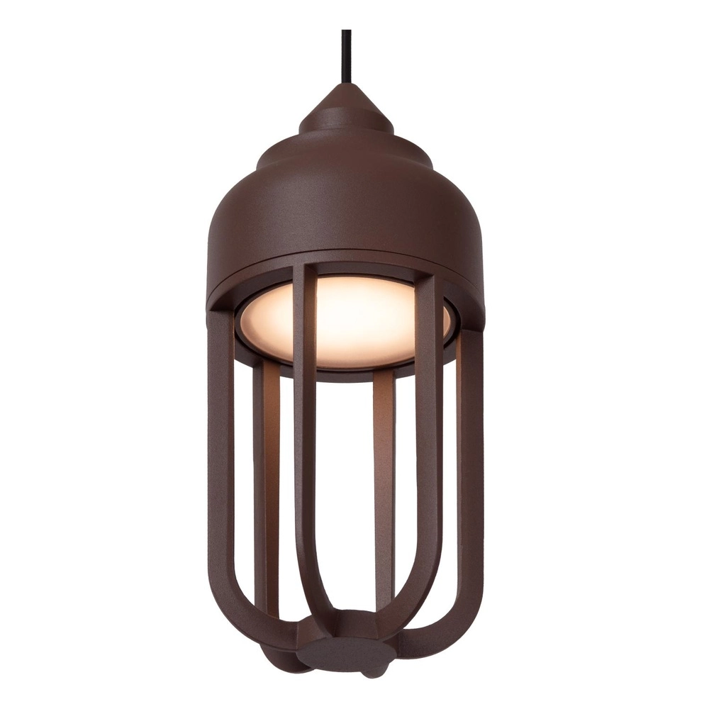 Pendellampe Wells Rostbraun Lucide 5411212334138