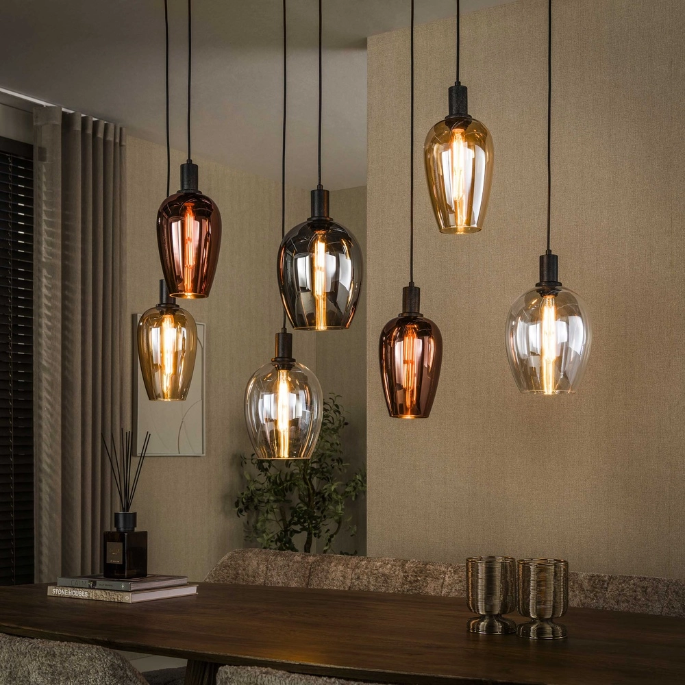 Esstisch-Pendellampe Amfora 7-Licht Lyora 8716803511705