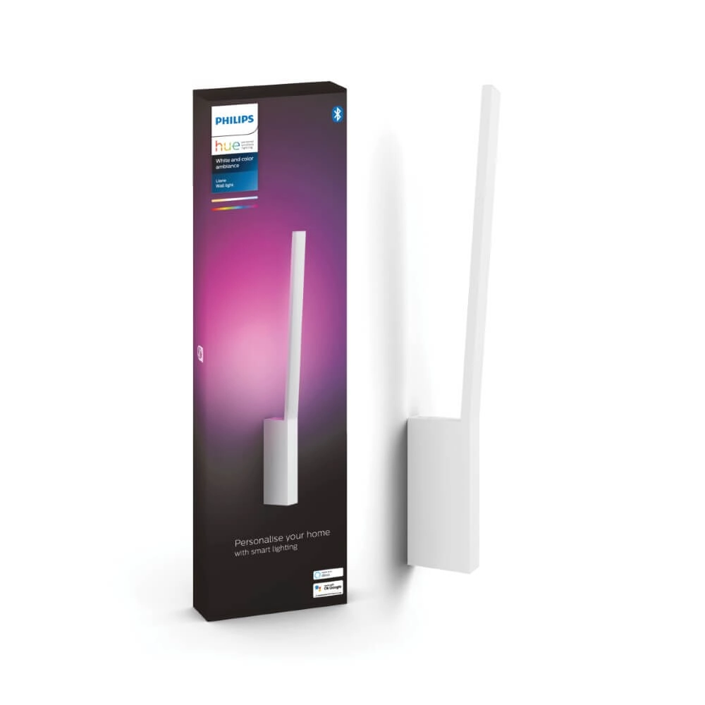 Wandleuchte Hintergrundbeleuchtung Hue Liane - White and Color Weiß Philips 8719514343443