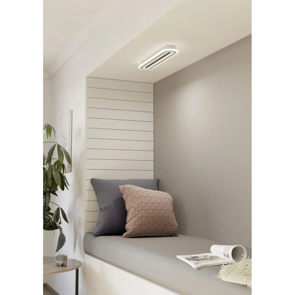 LED-Wandlampe Macchioni 55 cm – weiß Eglo 9008606316342