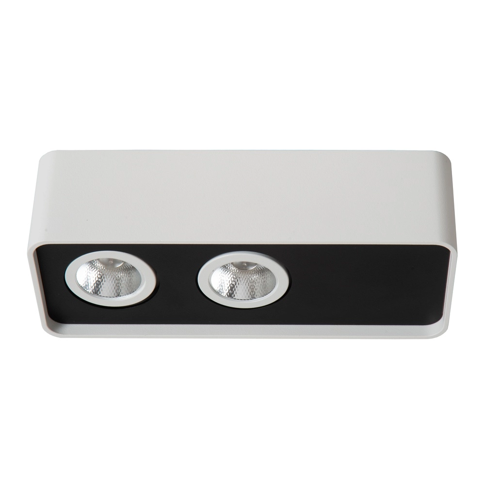 2-Licht Deckenlampe Angular Weiß Premium by Lucide 5411212234407