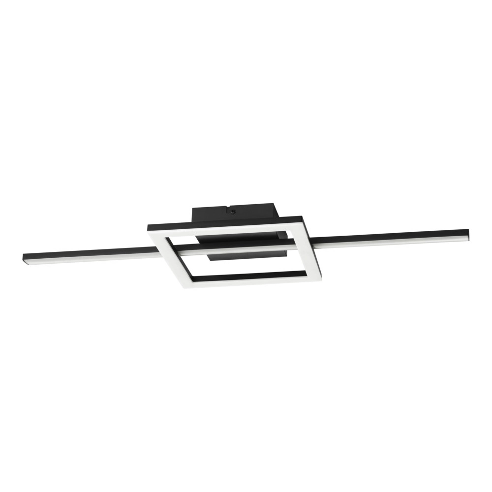 Design-Deckenleuchte Agostino schwarzes Quadrat