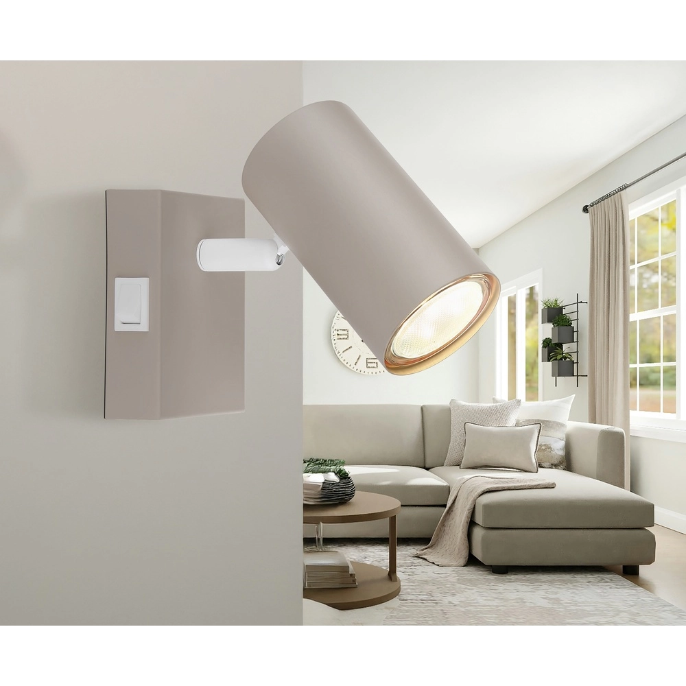 Einwandiger Strahler Robby sandbraun Globo 9007371578443