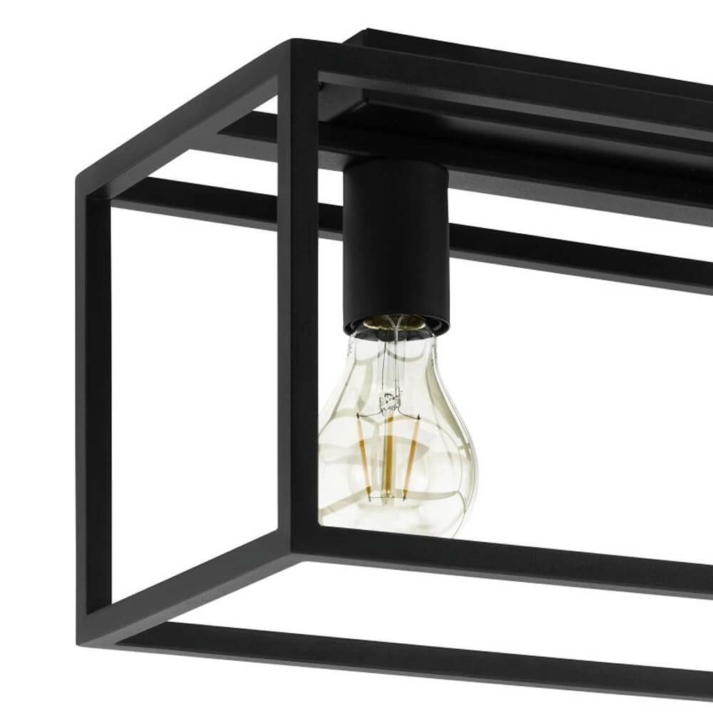 Schwarze Deckenlampe Eldrick Eglo 9002759322533