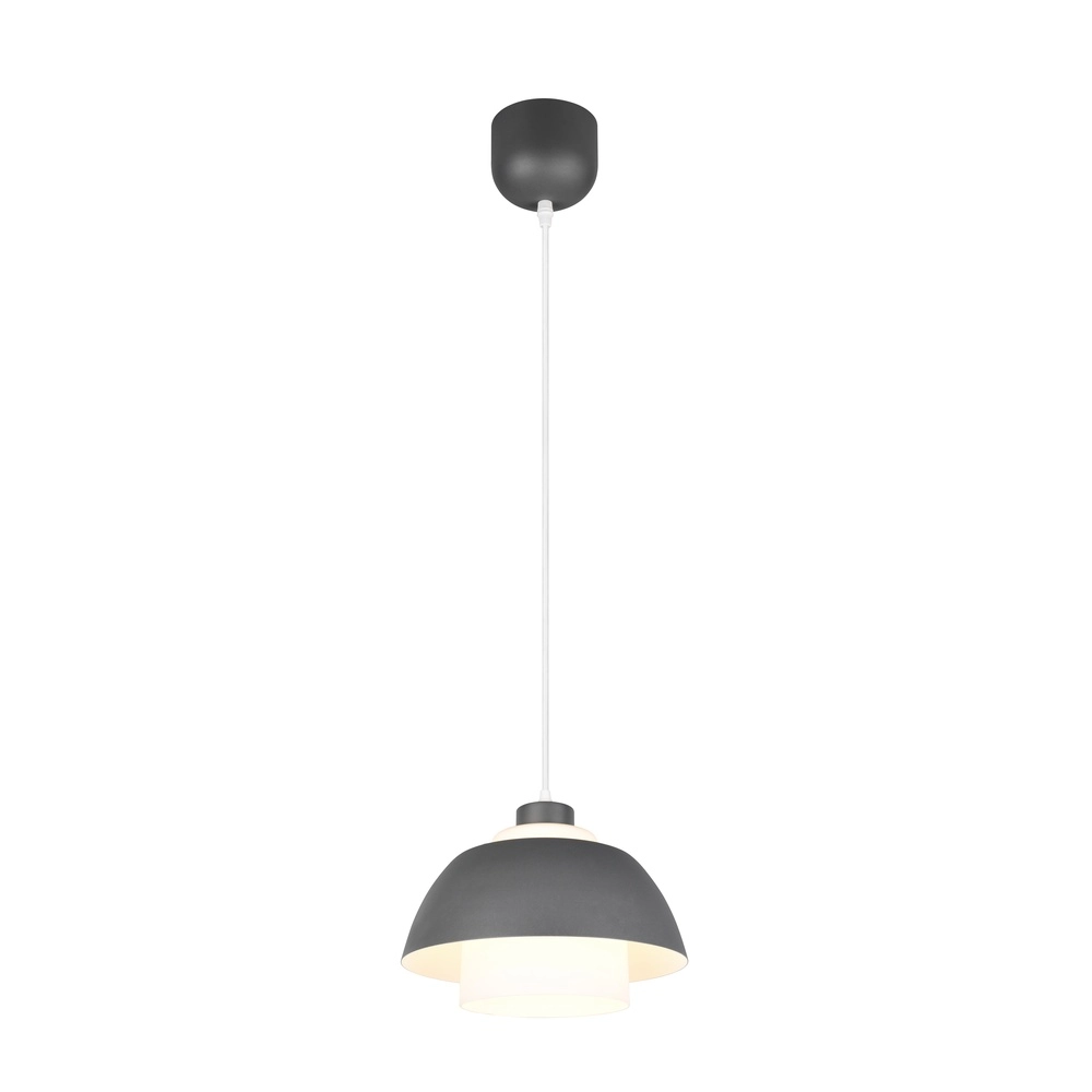 Design-Pendellampe Tilos Anthrazit Ø 30 cm Trio 4017807682434