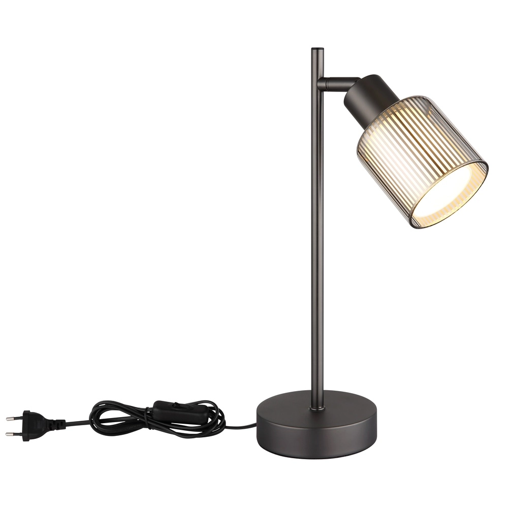 Design-Tischlampe Villegas Gunmetal Globo 9007371566952