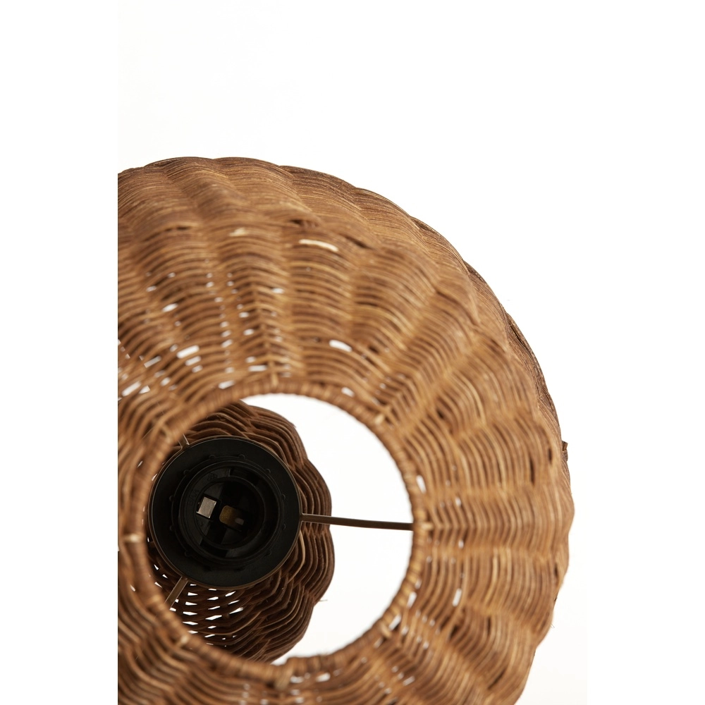 Rattan-Tischlampe Mandor Ø 28,5 cm – natürliches Rattan Light & Living 8717807820619