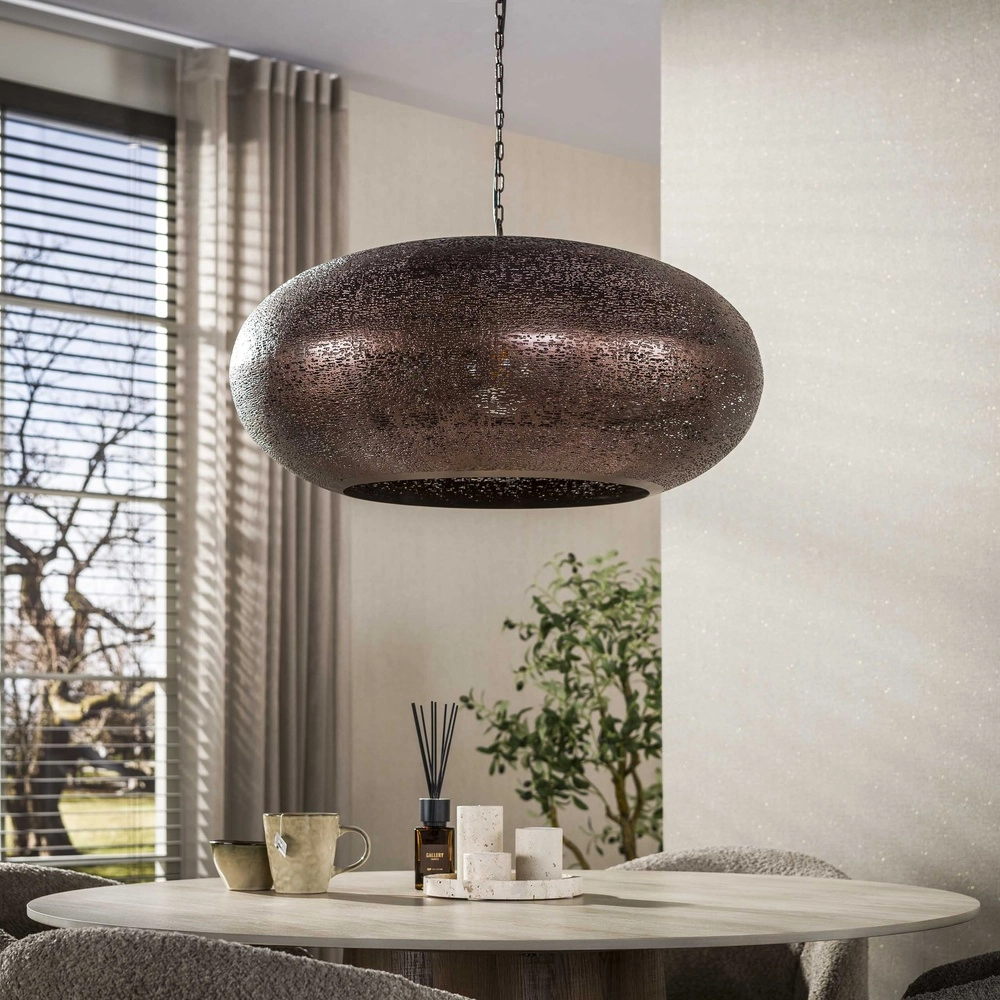 Land-Pendellampe Cielo antikes Kupfer Ø 68 cm Lyora 8716803514973