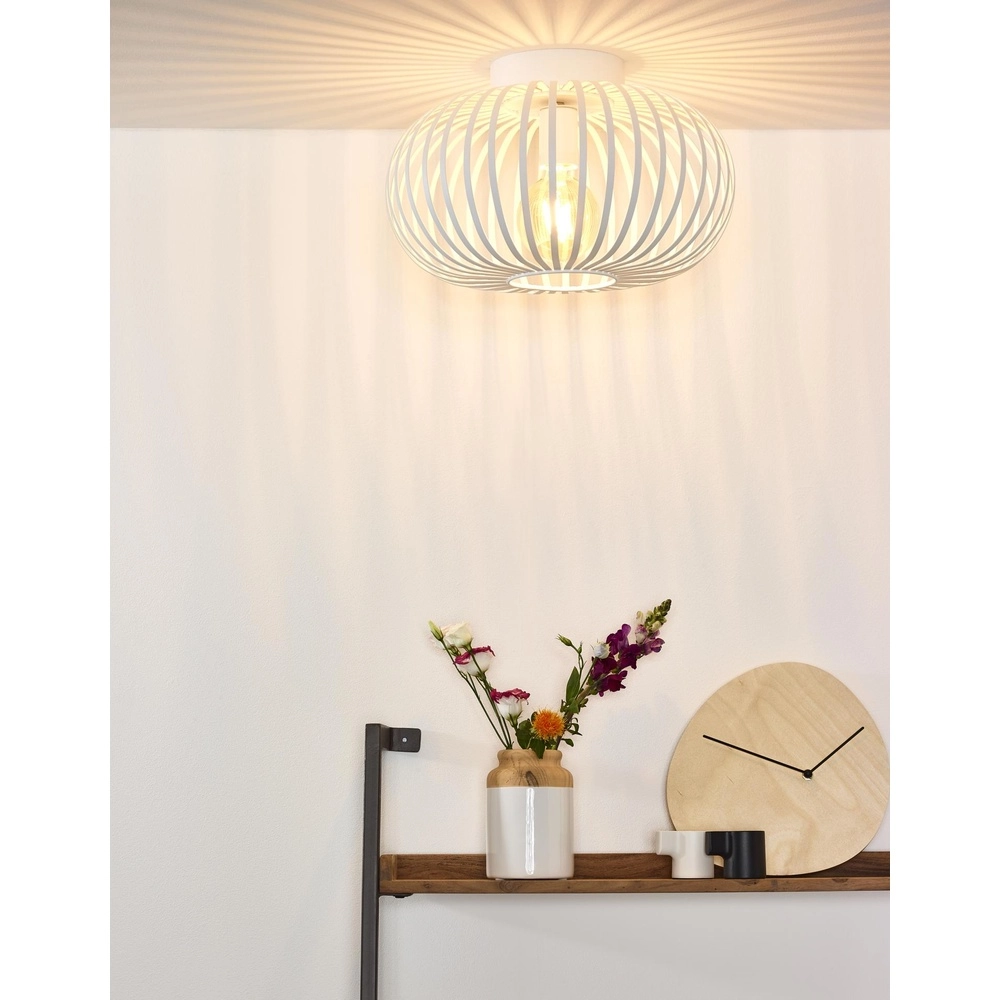 Deckenlampe Manuela Ø 39,5 cm weiß Lucide 5411212782359