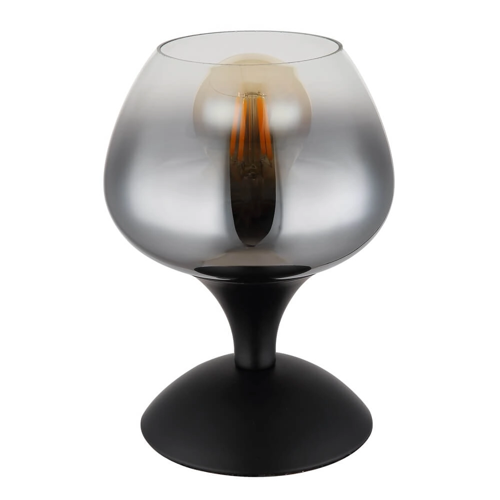Schwarze Tischleuchte Maxy Ø 15cm Globo 9007371474134