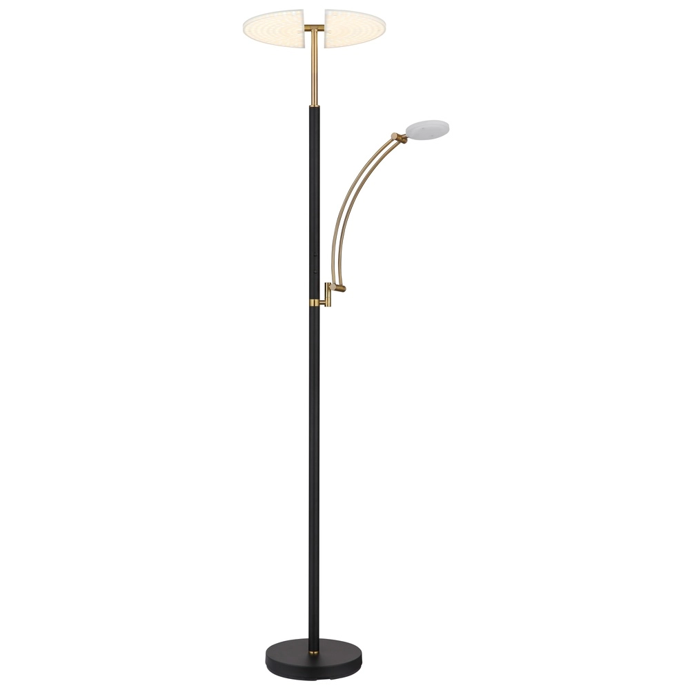 Stehlampe Tirana Schwarz Globo 9007371471119