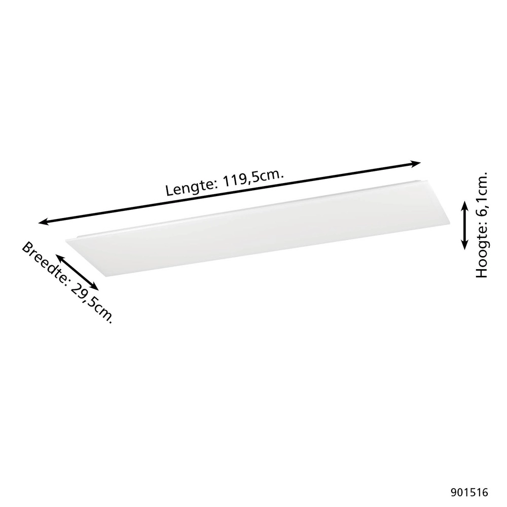 Smarte Deckenleuchte Moradillo-Z weiß 29,5cm Eglo 9008606342198
