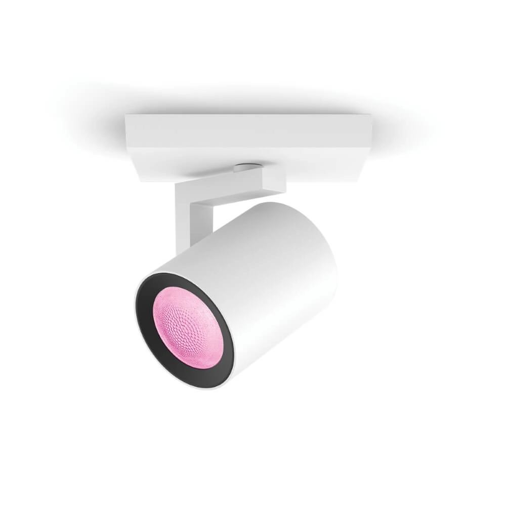 Aufbaustrahler Hue Argenta - White and color Weiß Philips 8718696171578