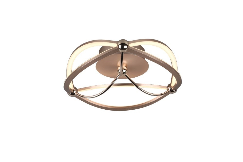 Bronze Deckenleuchte Charivari Ø 41cm Trio 4017807461121