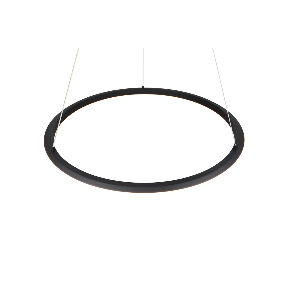 Pendelleuchte Amador schwarz Ø 75cm Trio 4017807656671