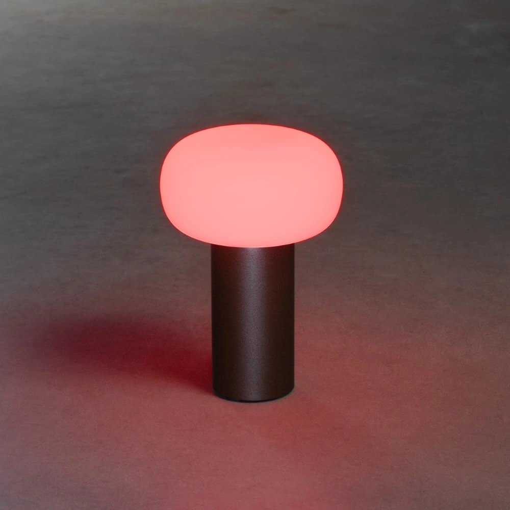 Wiederaufladbare Tischlampe Antibes Anthrazit KonstSmide 7318308267524