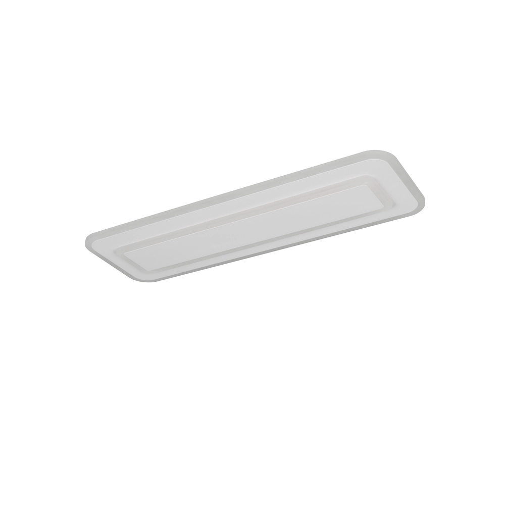 Moderne Deckenlampe Riva Weiß 60 cm Trio 4017807682915
