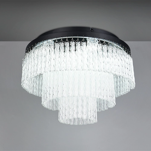 Design-Deckenlampe Vono Schwarz Trio 4017807682236