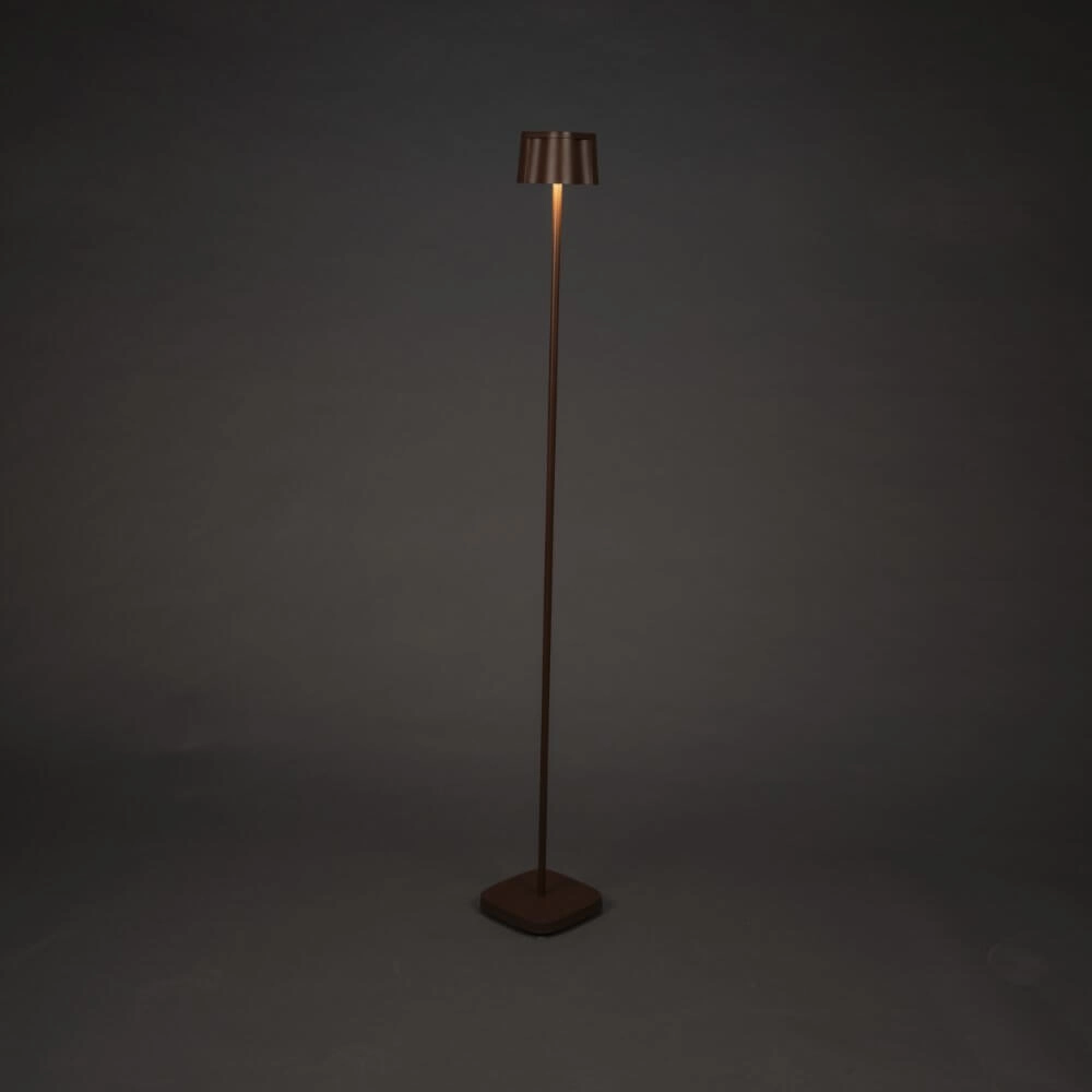 Rostbraune Stehlampe Nice für draußen KonstSmide 7318307831979