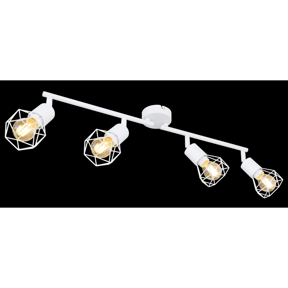 Deckenlampe Xara I 4-Licht weiß Globo 9007371406999