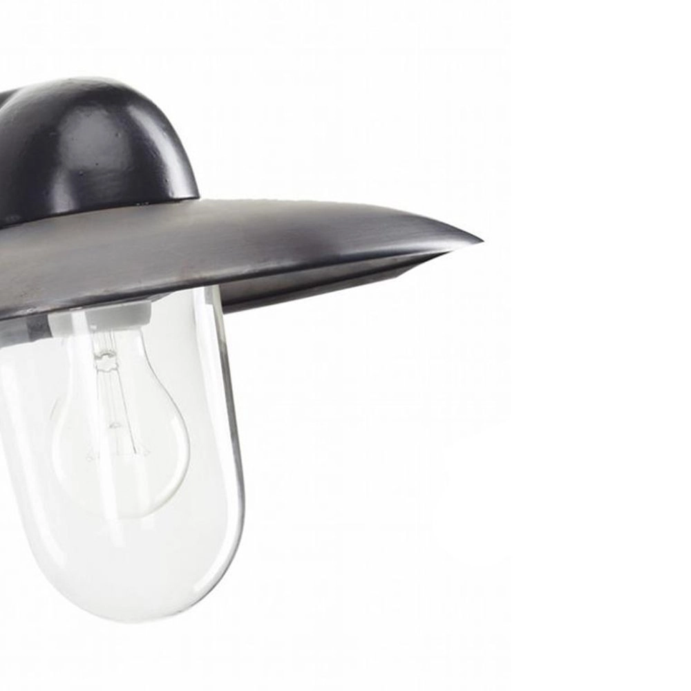 Industrie Außenlampe Fabrique schwarz mit altem Kupfer KS 8714732118903