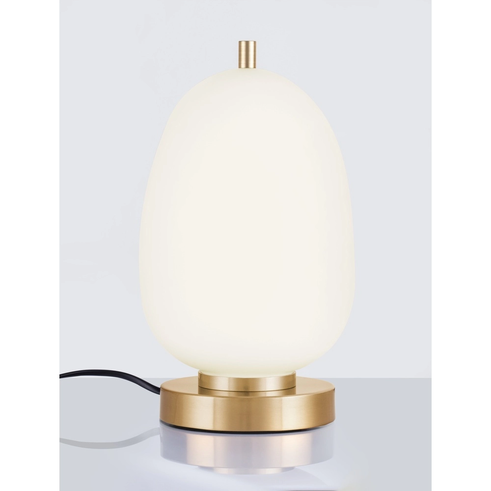 Tischlampe Lato Gold mit Weiß Lyora 5212017445582
