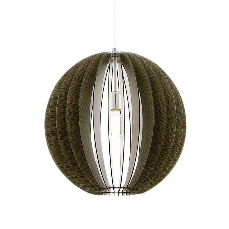 Pendelleuchte Cossano 50 cm dunkelbraun Eglo 9002759946364