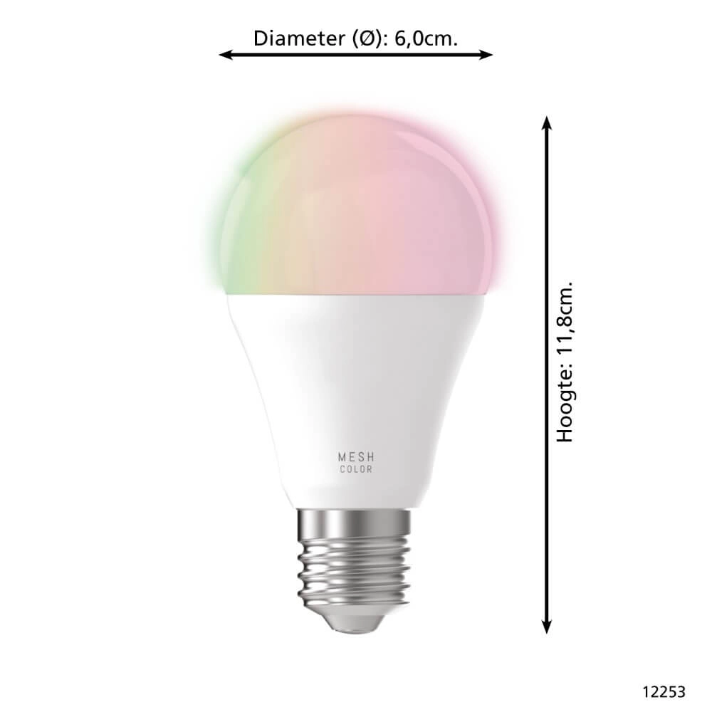 LED-Lampe Zigbee - E27 - 9 watt - 2700-6500K - A60 Eglo 9002759122539